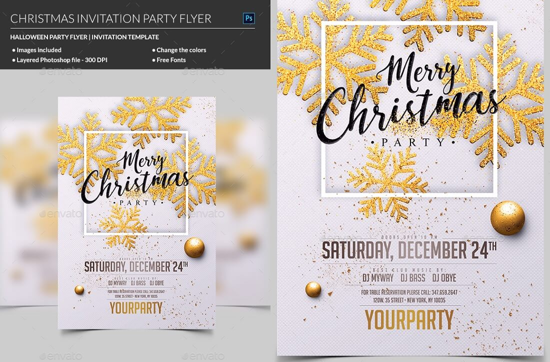 17 Best Editable Party Invitation Templates In 2017 Colorlib inside sizing 1100 X 724