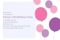 17 Free Printable Birthday Invitations pertaining to dimensions 1160 X 836