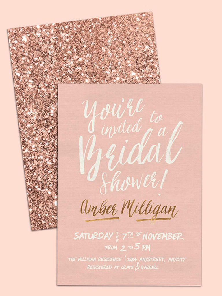 17 Printable Bridal Shower Invitations You Can Diy Bridal Shower intended for dimensions 768 X 1024