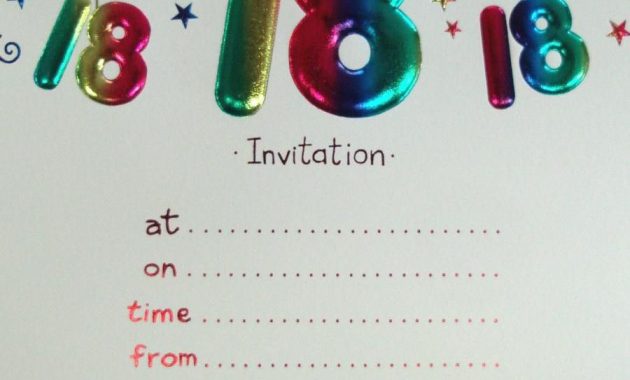 18th Birthday Invitation Templates Birthday Invitation Examples with dimensions 900 X 900