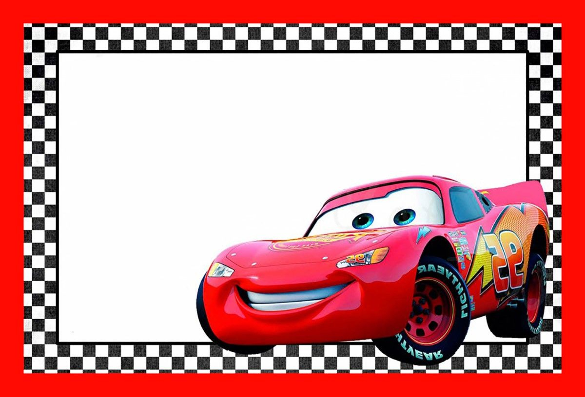 19 Special Lightning Mcqueen Party Invitation Template Design With for measurements 1200 X 816