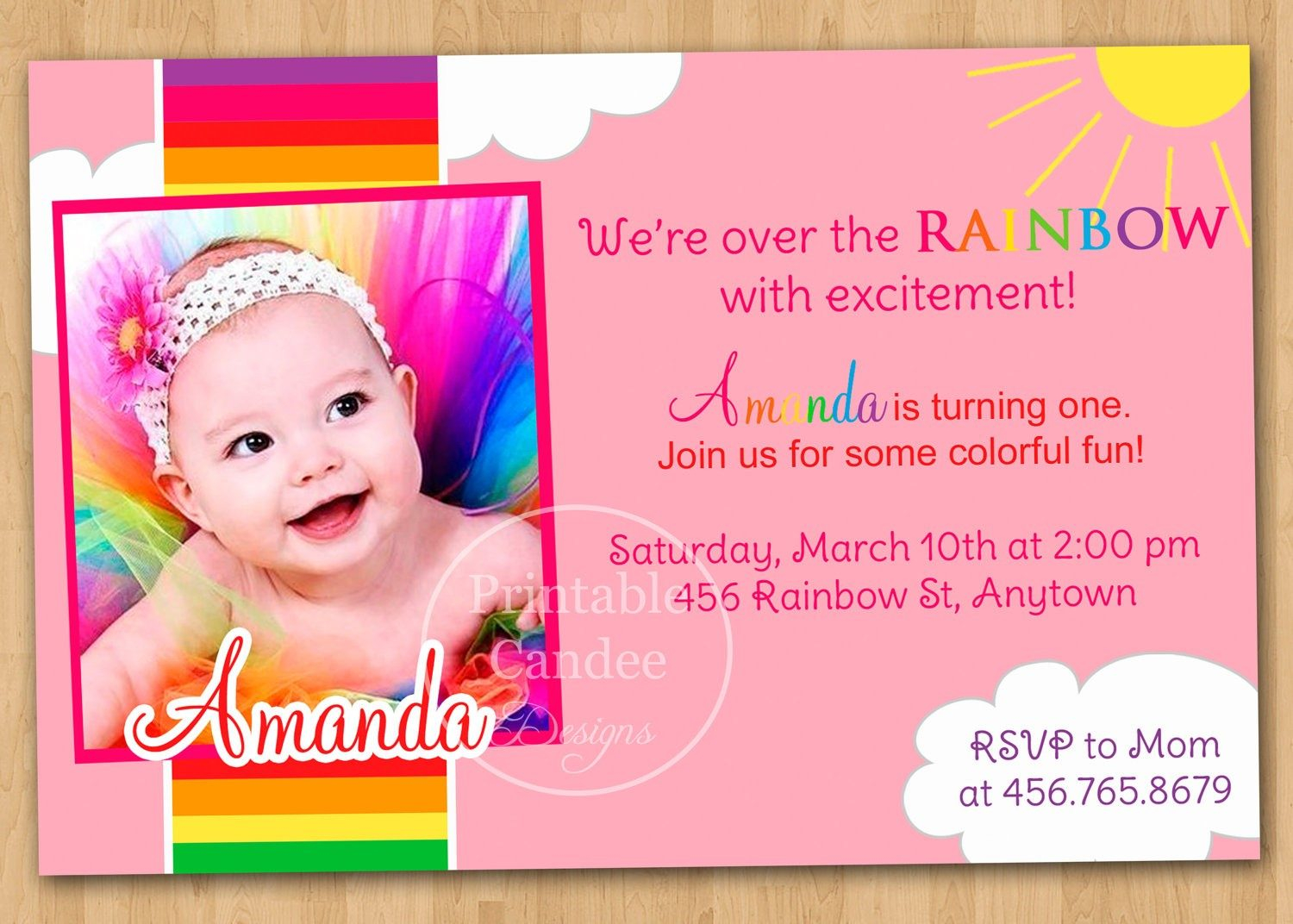 1st Birthday Invitation Cards Templates Free Theveliger with regard to size 1500 X 1072