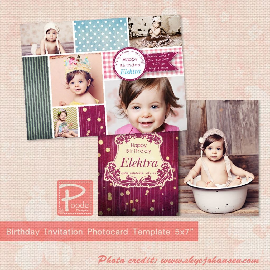 1st Birthday Invitation Templates Photoshop Places To Visit 1st within proportions 1024 X 1024