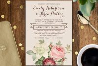 20 Create Your Own Wedding Invitation Templates Uk Free Customize within sizing 954 X 954
