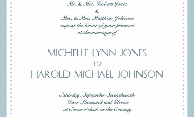 20 Wedding Invitation Language Wedding Invitation Language Formal within dimensions 2291 X 3256