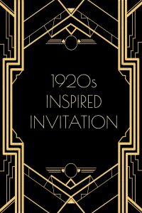 20s Years Cabaret Photos Use This 1920s Inspired Invitation inside dimensions 1800 X 2700