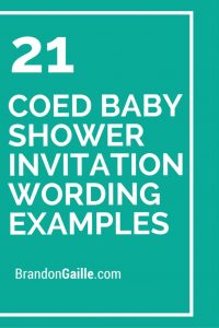 21 Coed Ba Shower Invitation Wording Examples Messages And intended for measurements 735 X 1102