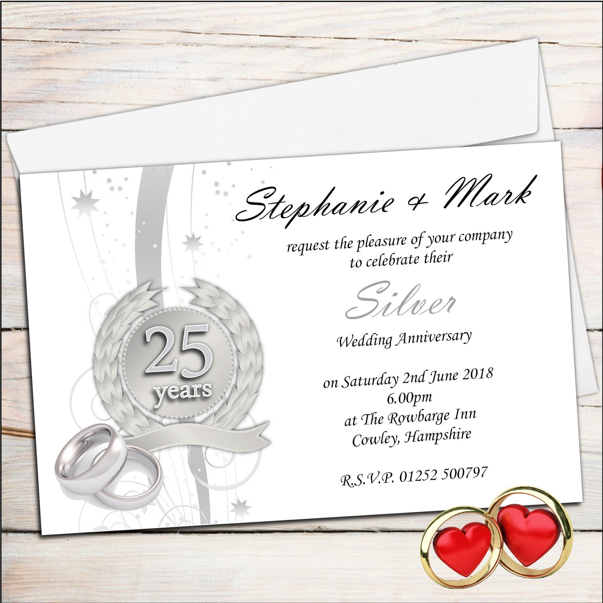 25th Wedding Anniversary Invitations Templates Wedding Invitations throughout measurements 2048 X 2048