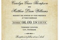 26 Creative Picture Of Wedding Invitation Samples Diy Wedding for sizing 788 X 1087