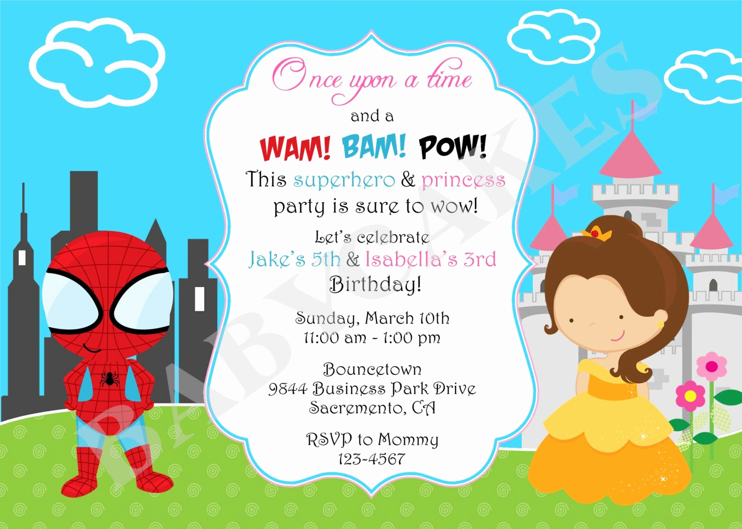 28 Beautiful Superheroes Birthday Party Invitations Example Design with proportions 1500 X 1071
