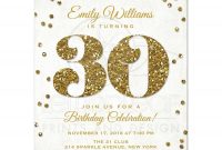 30th Birthday Invitations Templates Free Printable Birthday inside proportions 2175 X 2175