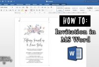 38 Create Your Own How To Make An Invitation Template Examples throughout proportions 1280 X 720