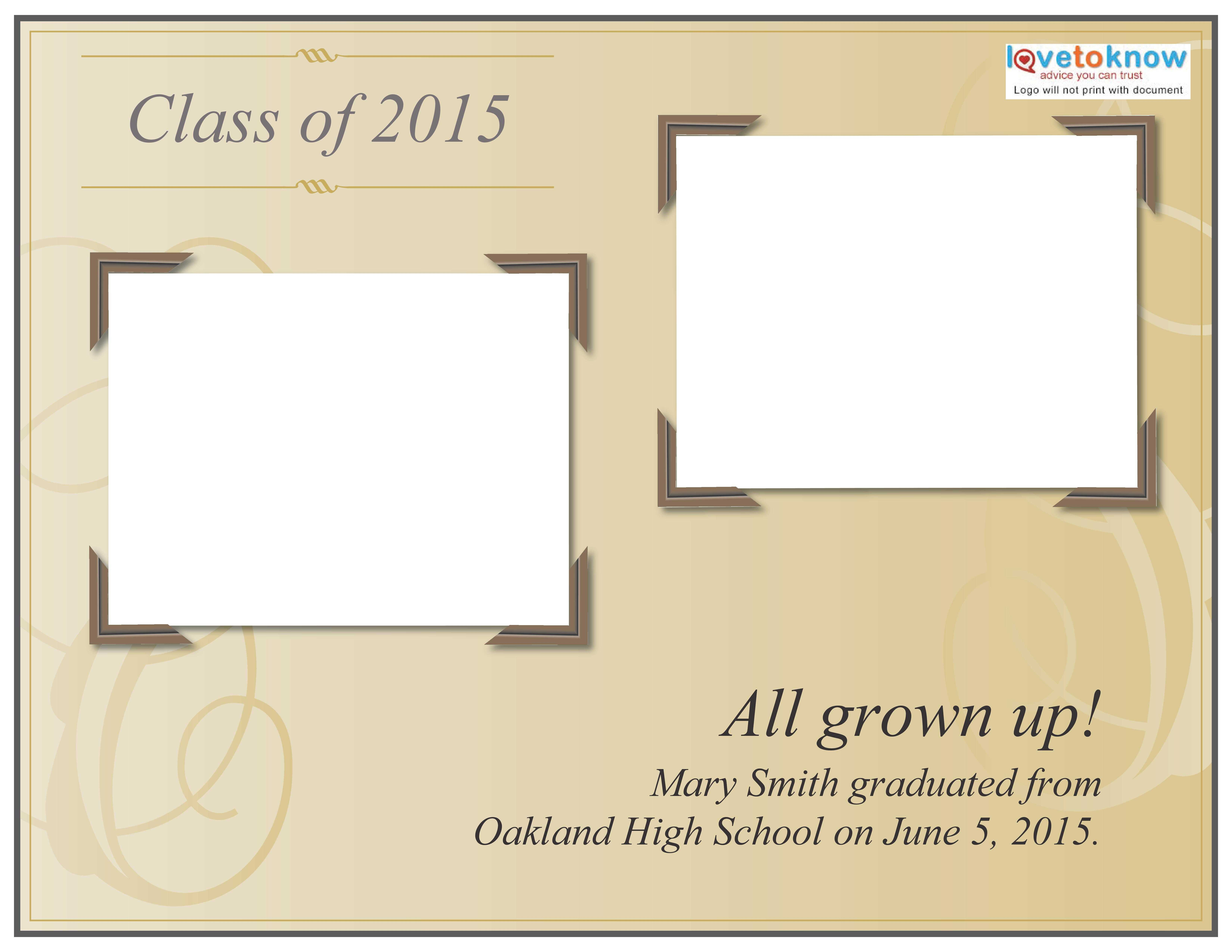 40 Free Graduation Invitation Templates Template Lab in sizing 6600 X 5100