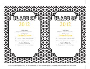 40 Free Graduation Invitation Templates Template Lab pertaining to sizing 6600 X 5100