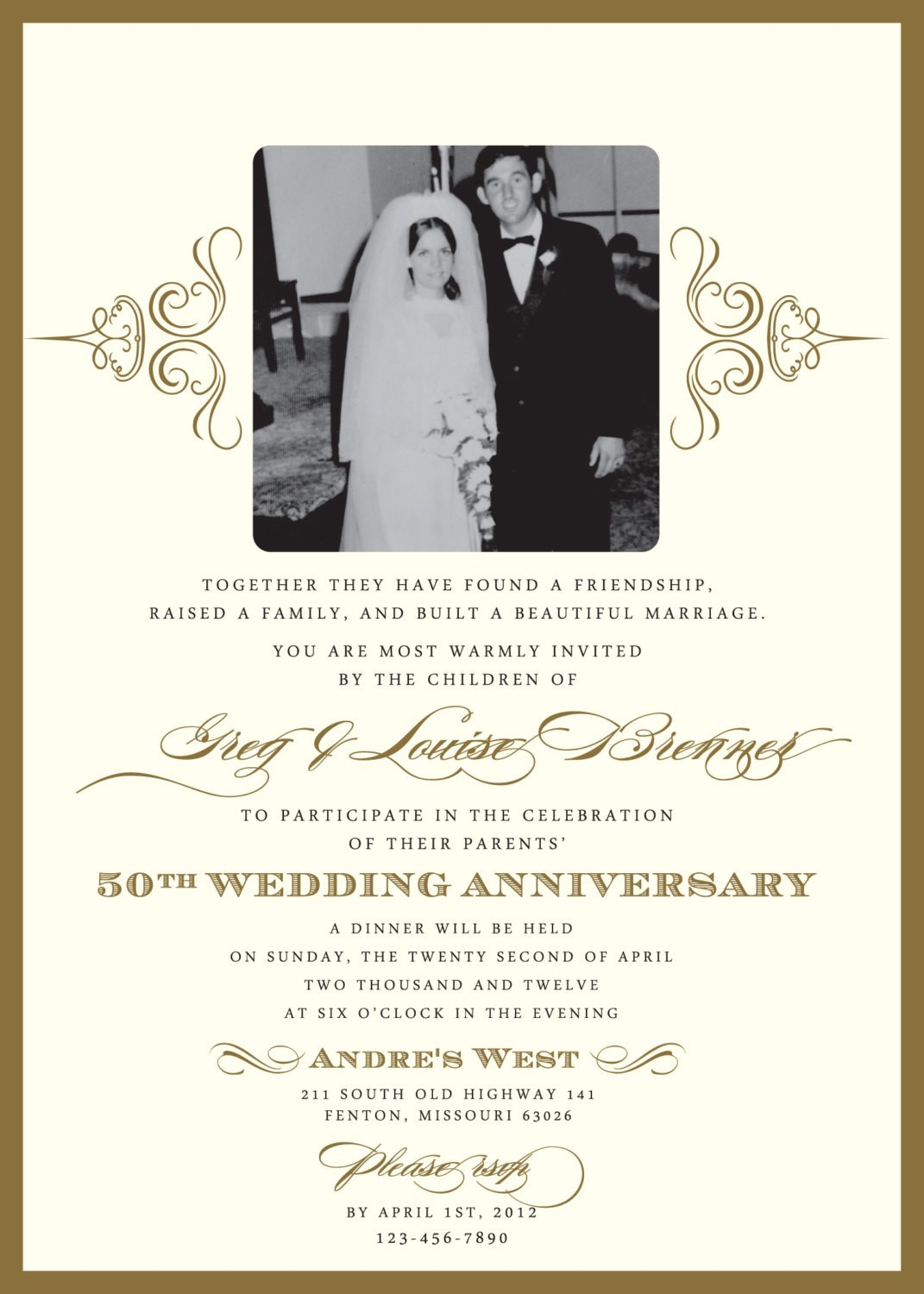 40th Wedding Anniversary Invitations Ru Anniversary Invitation Cards regarding proportions 1071 X 1500