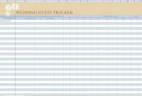 41 Free Guest List Templates Word Excel Pdf Formats pertaining to measurements 1222 X 790