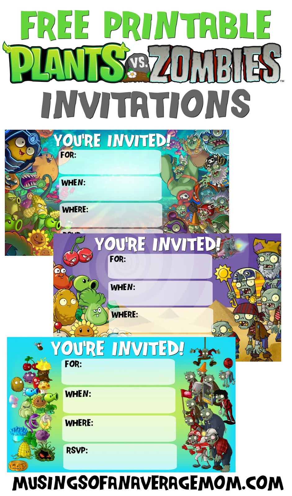 49 Find A Big Collection Of Free Zombie Birthday Invitation Template with regard to proportions 941 X 1600