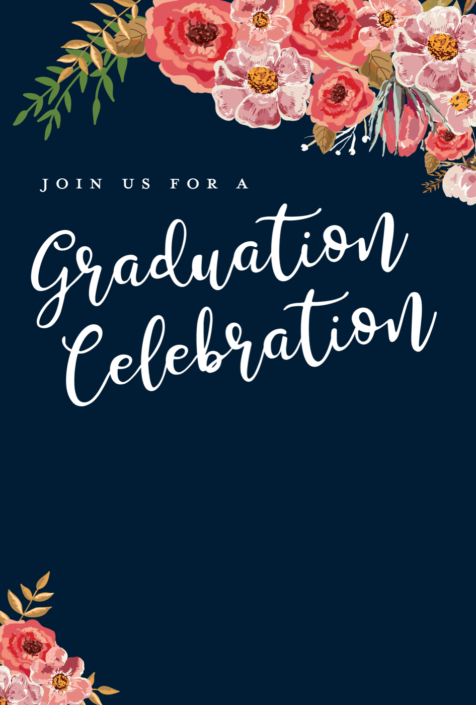 5 Editable Graduation Party Invitation Templates Tips Shutterfly with measurements 946 X 1400