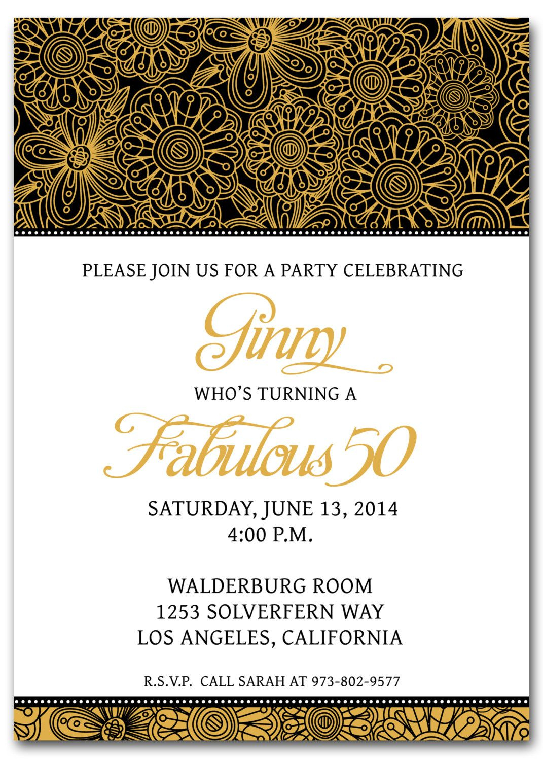 50th Birthday Invitation Templates Free Printable My Birthday In pertaining to dimensions 1071 X 1500