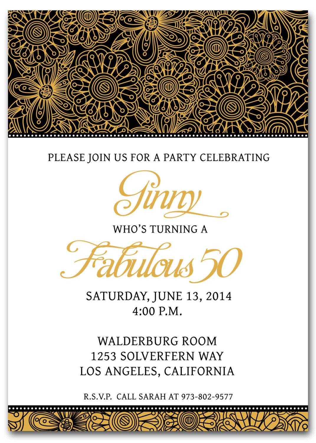 50th Birthday Invitation Templates Free Printable My Birthday In throughout proportions 1071 X 1500