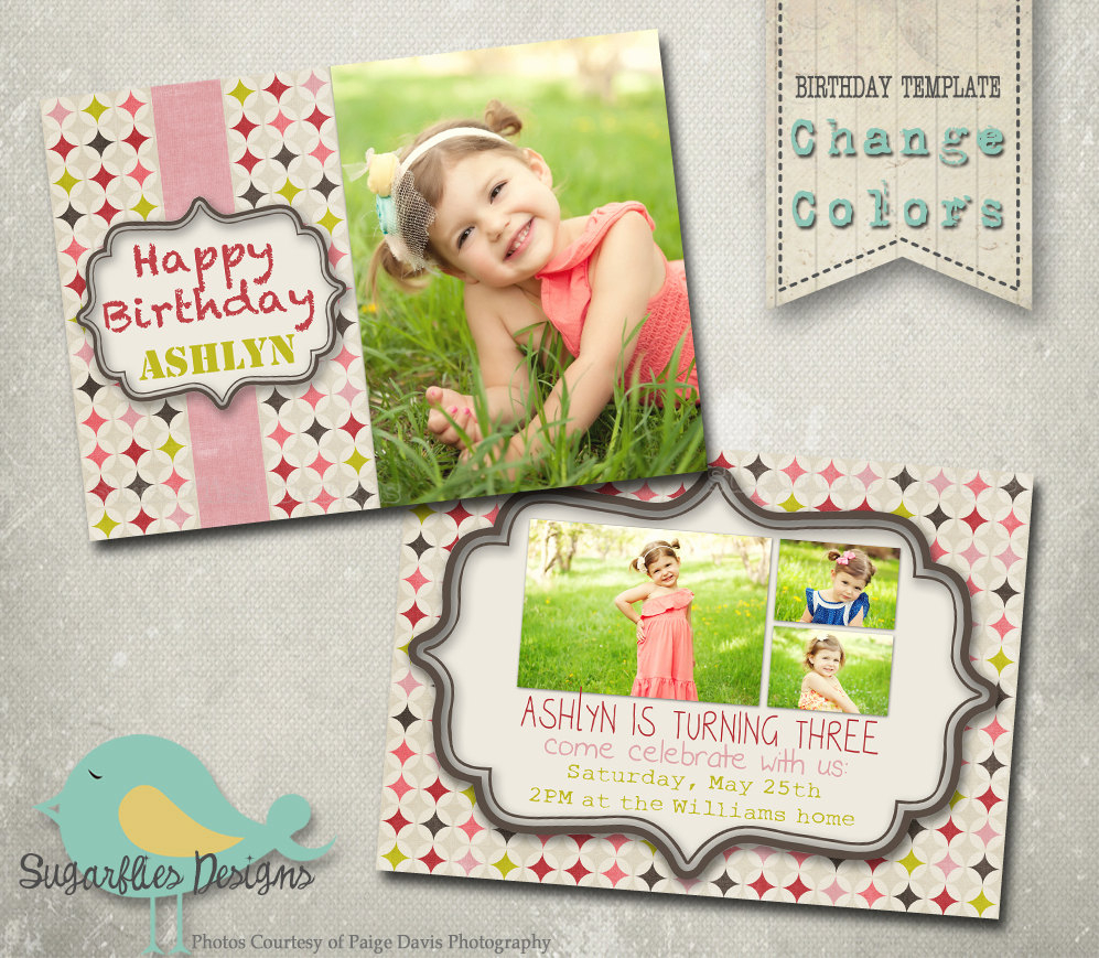 51 Create Amazing Free Photoshop Birthday Invitation Template pertaining to size 997 X 869