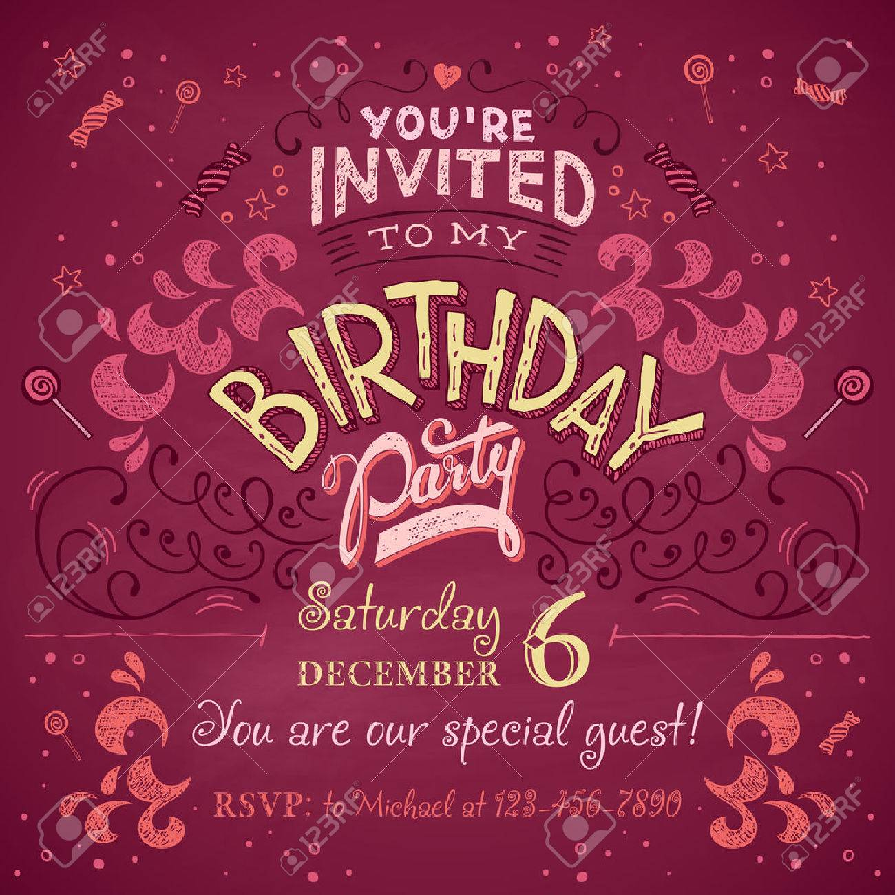 52 Make An Party Invitation Cards Design Personalize Party regarding size 1300 X 1300