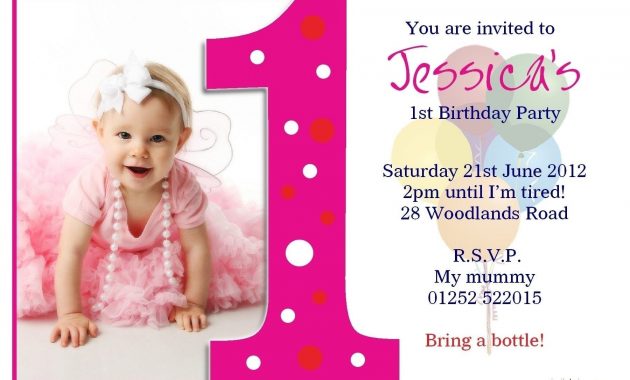 53 Create Amazing 1st Birthday Invitation Card Template In Telugu in sizing 1800 X 1200