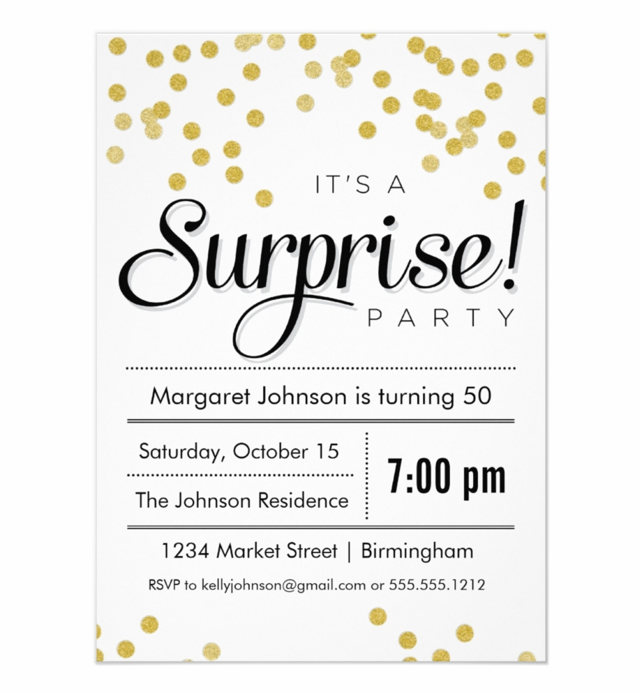 55 Make An Surprise Birthday Invitation Templates Free Download for dimensions 920 X 995
