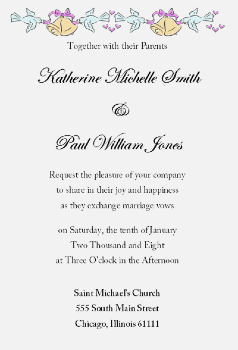 62 Creative Wedding Invitation Letter Invitation Template with regard to dimensions 927 X 1362