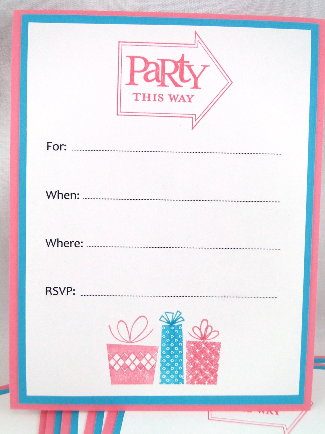 64 Create Amazing Blank Party Invitation Template Creative For Blank intended for measurements 1125 X 1500