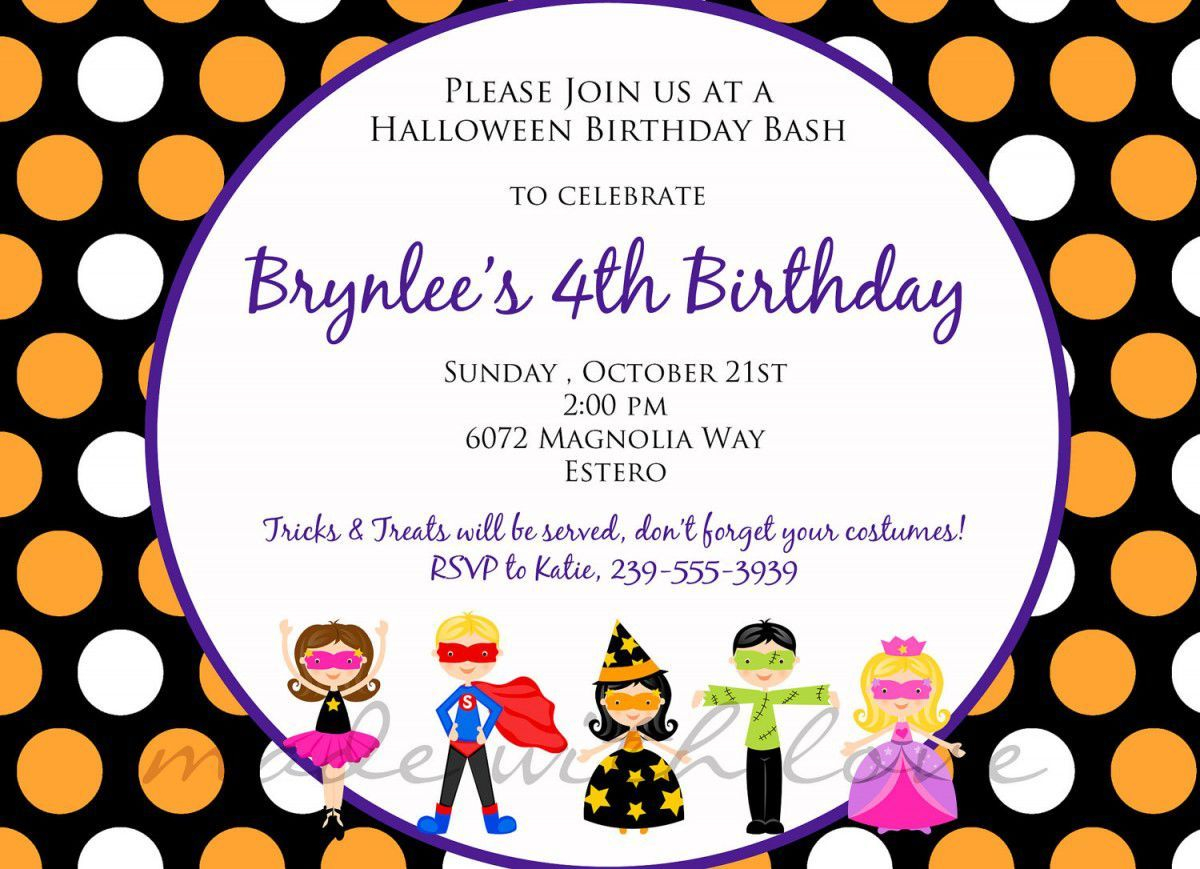 65 Customize Our Easy To Use Kiddie Birthday Invitation Template To regarding measurements 1200 X 869