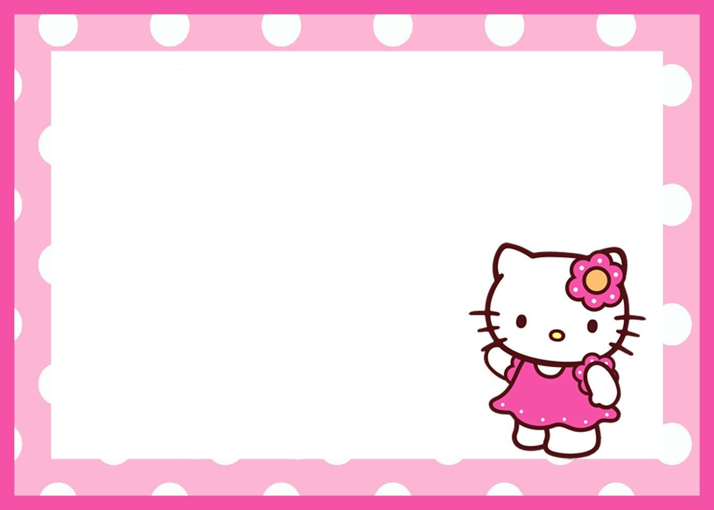 70 Create Amazing Birthday Invitation Template Hello Kitty Creative pertaining to dimensions 1400 X 1000