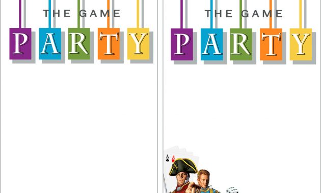 71 Find A Big Collection Of Game Night Party Invitation Template regarding size 1362 X 900