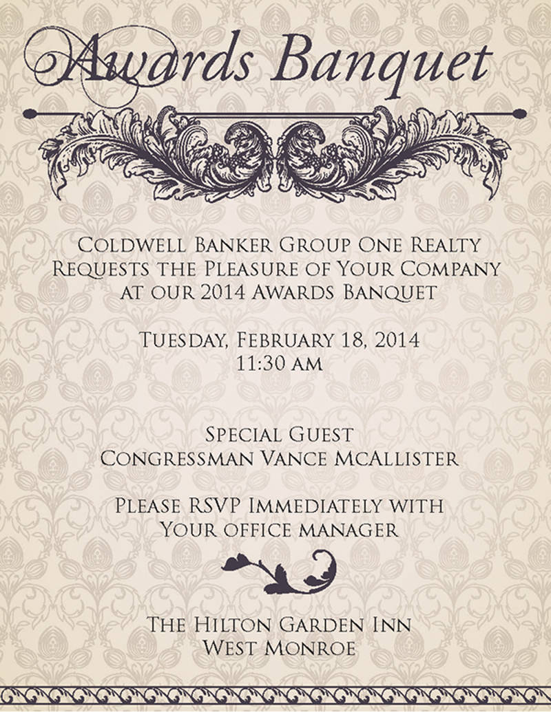 8 Banquet Invitation Designs And Examples Psd Ai Examples regarding proportions 800 X 1035