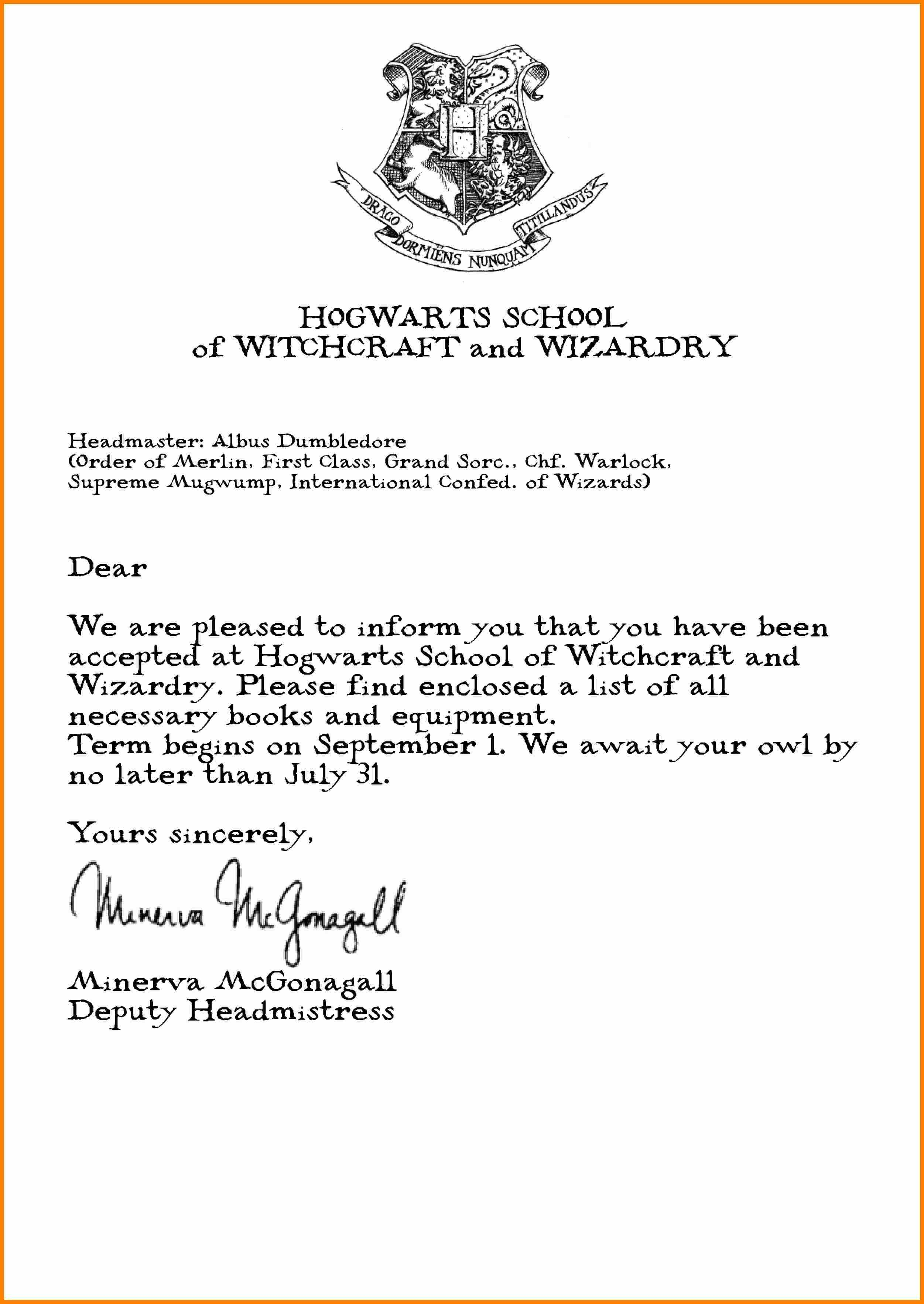 8 Harry Potter Acceptance Letter Template Free Plastic Mouldings with regard to proportions 2502 X 3530