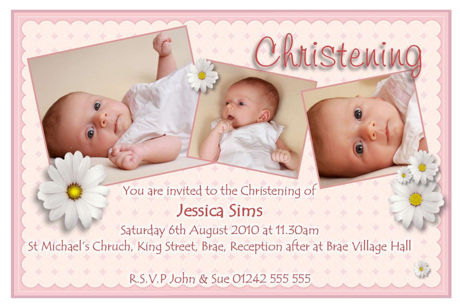 83 Create Your Own Christening Invitation For Ba Girl Blank intended for dimensions 1500 X 1000