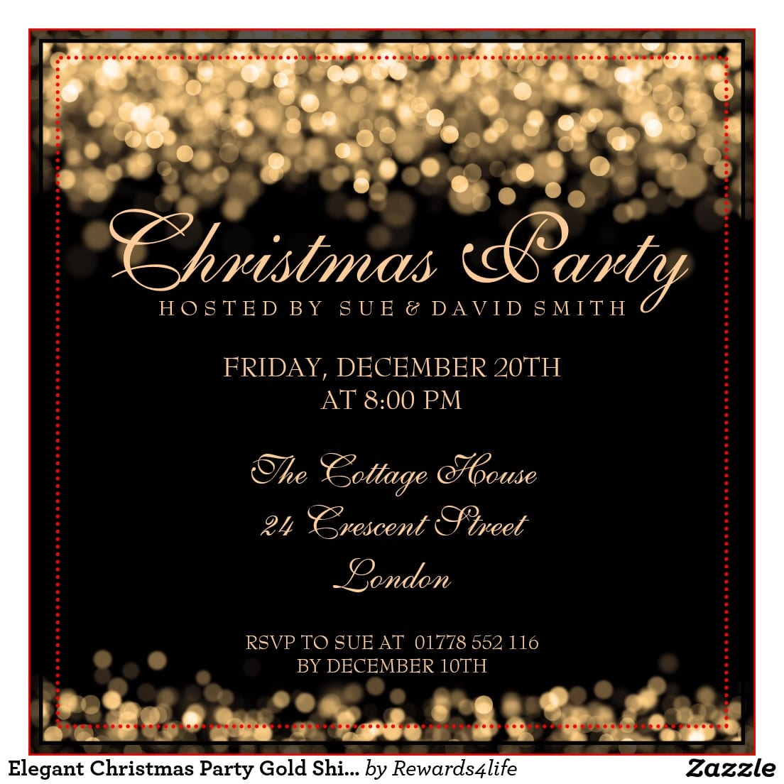 Year End Party Invitation Templates • Business Template Ideas