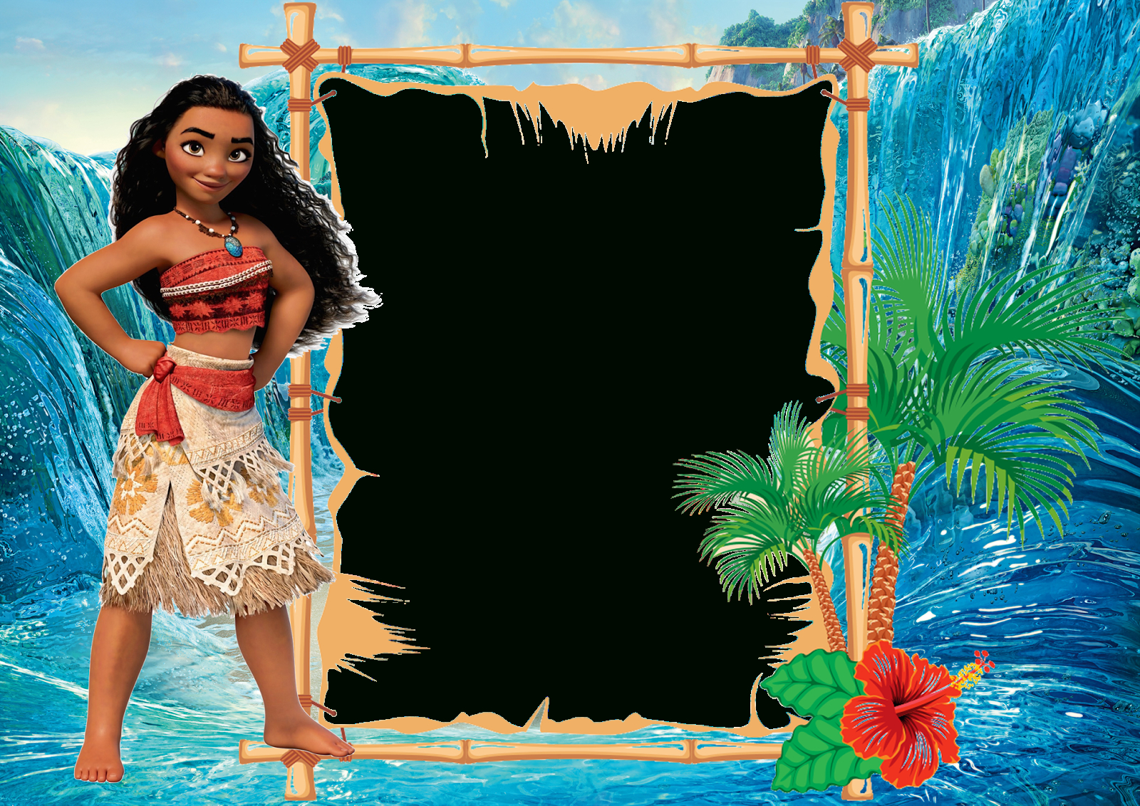 88 Create Your Own Moana Birthday Invitation Template Word With intended for sizing 1600 X 1131