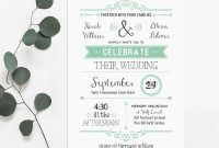 9 Top Places To Find Free Wedding Invitation Templates pertaining to sizing 800 X 800