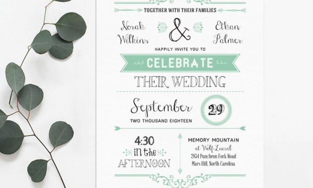 9 Top Places To Find Free Wedding Invitation Templates pertaining to sizing 800 X 800