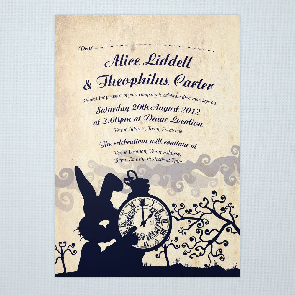 Alice In Wonderland Bridal Shower Tea Party Invitation Templates for measurements 1000 X 1000