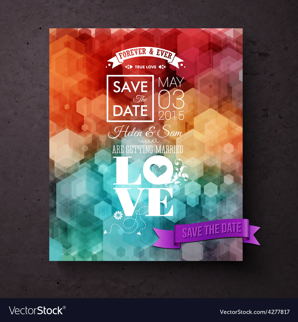 Artistic Save The Date Wedding Invitation Template within size 1000 X 1080