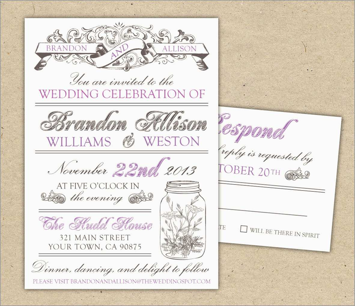 Awesome Funny Wedding Invitation Templates Free Best Of Template for proportions 1182 X 1020