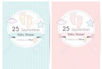 Ba Shower Invitation Cards Template For Scrapbooking With within measurements 1300 X 1300