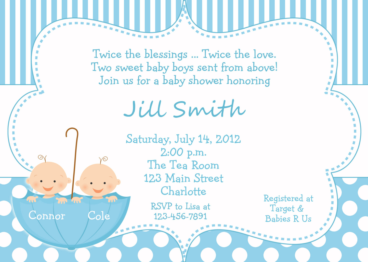 Ba Shower Invitation Wording For Twins Ba Shower Themes in proportions 1500 X 1071