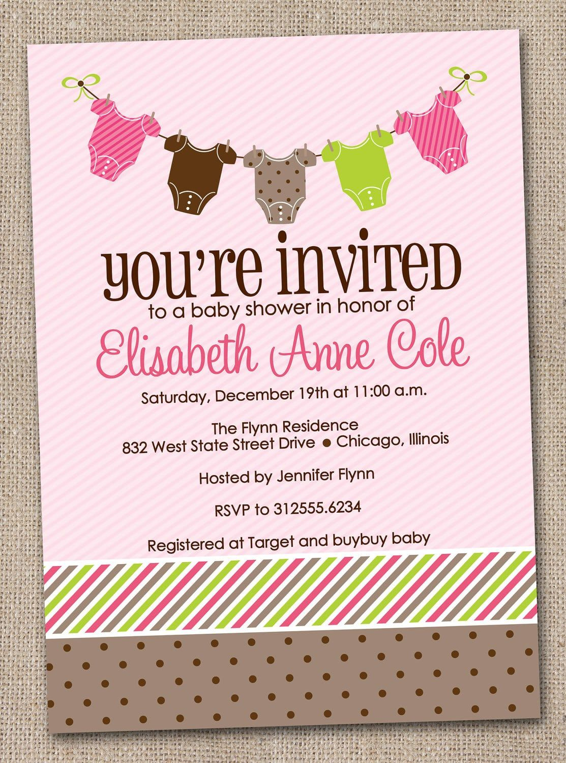 Ba Welcome Party Invitation Templates Sweet Party In 2019 Ba inside dimensions 1113 X 1500