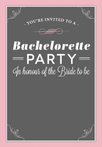 Bachelorette Party Invitation Free Printable Free Bachelorette inside dimensions 1080 X 1560