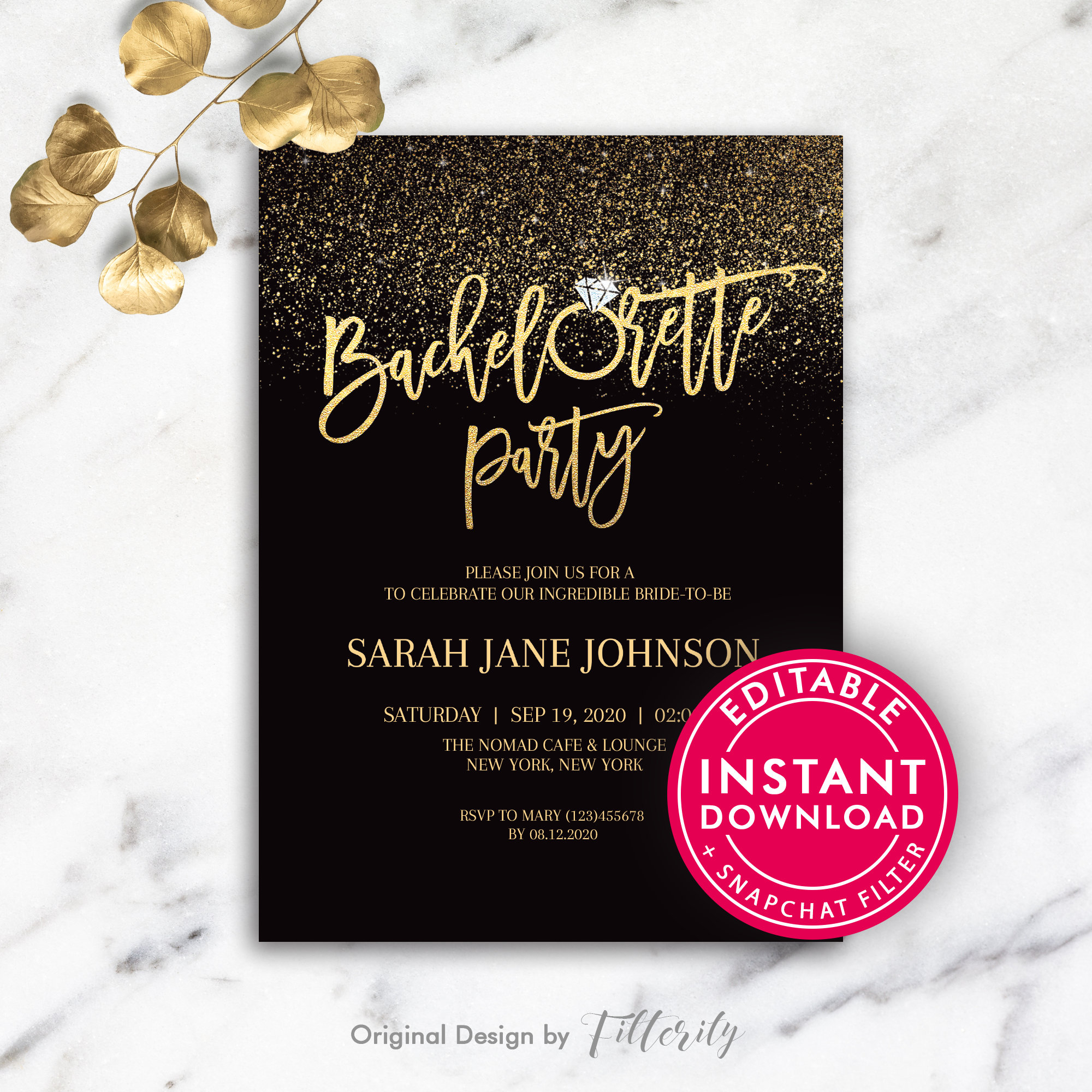 Bachelorette Party Invitations Bachelorette Invite Etsy for sizing 2000 X 2000