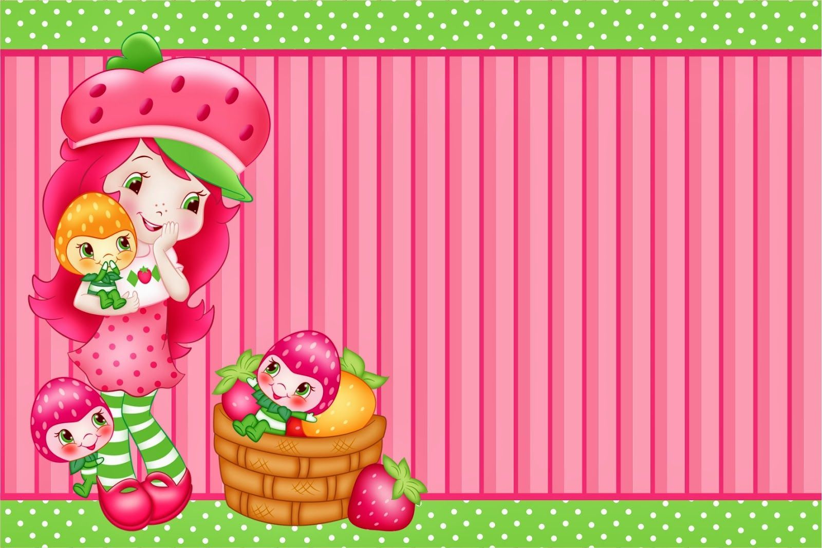 Baeebafbcacf New Of Templates Strawberry Shortcake Invitation within sizing 1600 X 1067