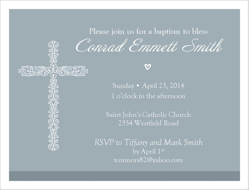 Baptism Invitation Template In Spanish Baptism Invitations with regard to proportions 1052 X 802
